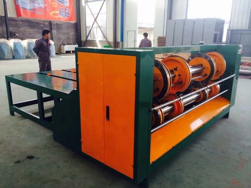 Коробки Круглый угол резки, гофрированный картон роторная машина slotter