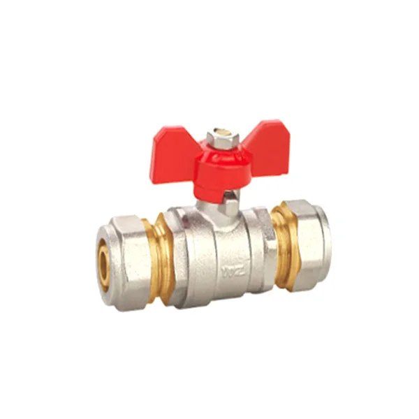 UK Market Popular 15mm 22mm Brass Isolating Valve for Copper