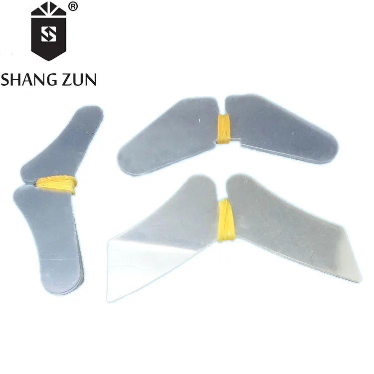 Упакованы бабочка воротник Группа PET прозрачный пластиковый ошейник пребывания рубашки для бабочки одежды пакет аксессуары