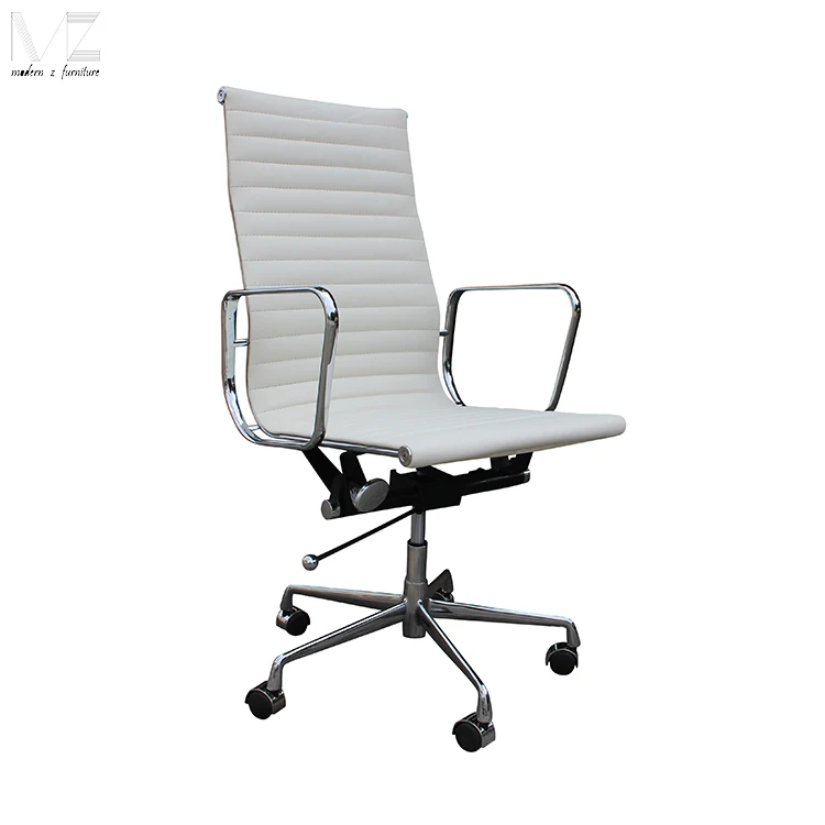 Кожаный вращающийся офисный дизайнерский стул современный дизайнерский стул компьютерный дизайнерский стул