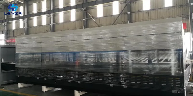 3.5mm Full Quench 2450 Flat Glass Tempering Furnace machine for Low-e Coated Glass