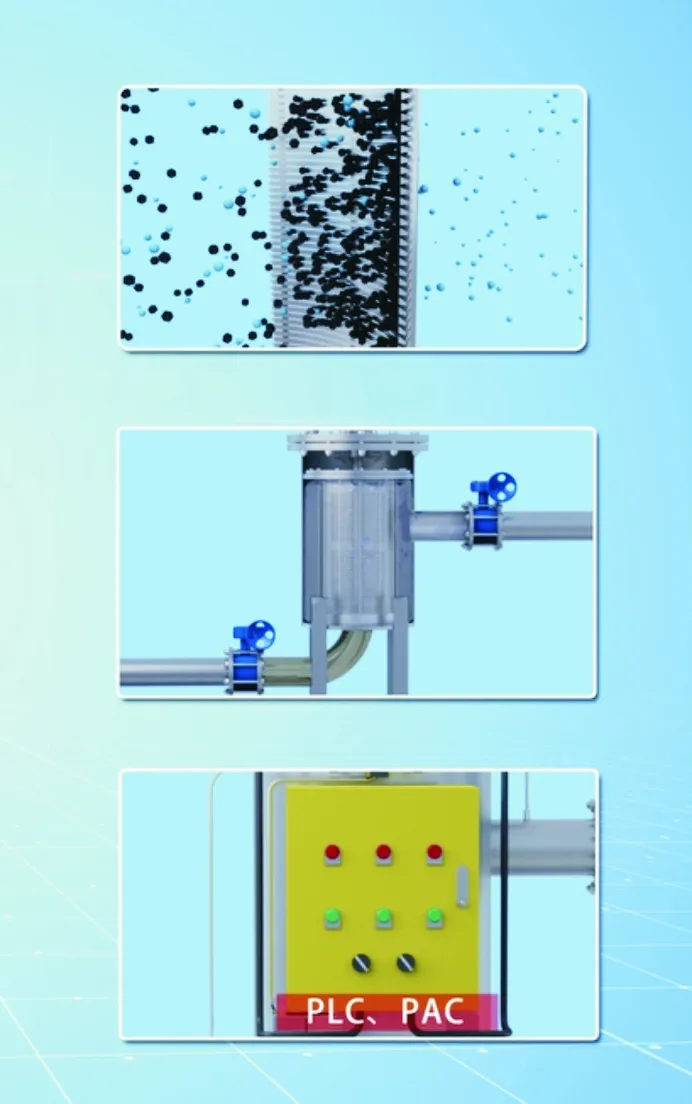 
Industry Water Filtration Automatic Brush Type Self Cleaning Filter for Solid Particle 