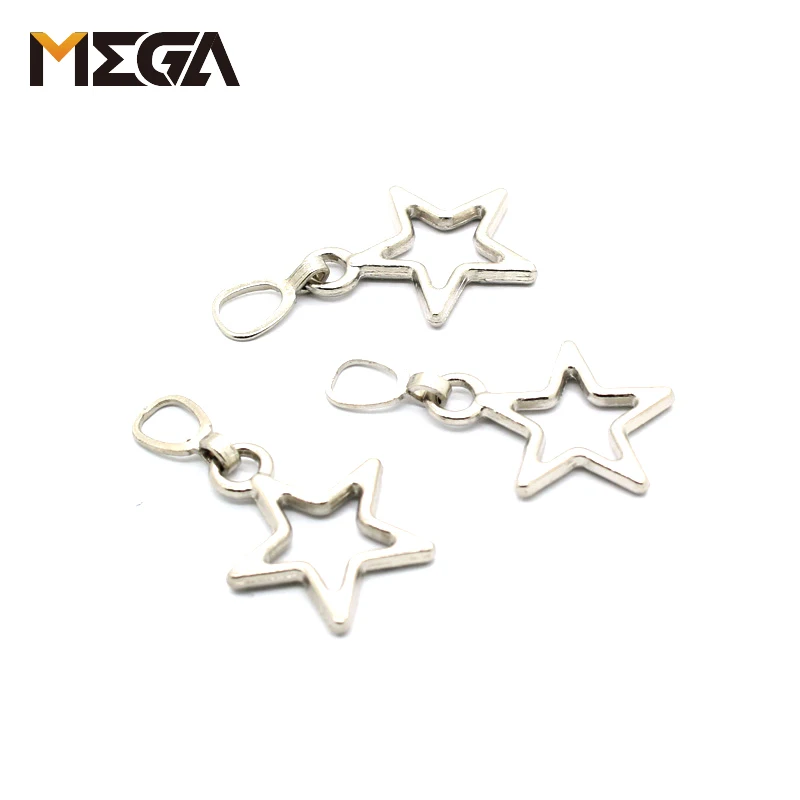 Handbag accessory brand logo made bags/clothing zipper sliders custom wholesale metal zipper slider zipper slider