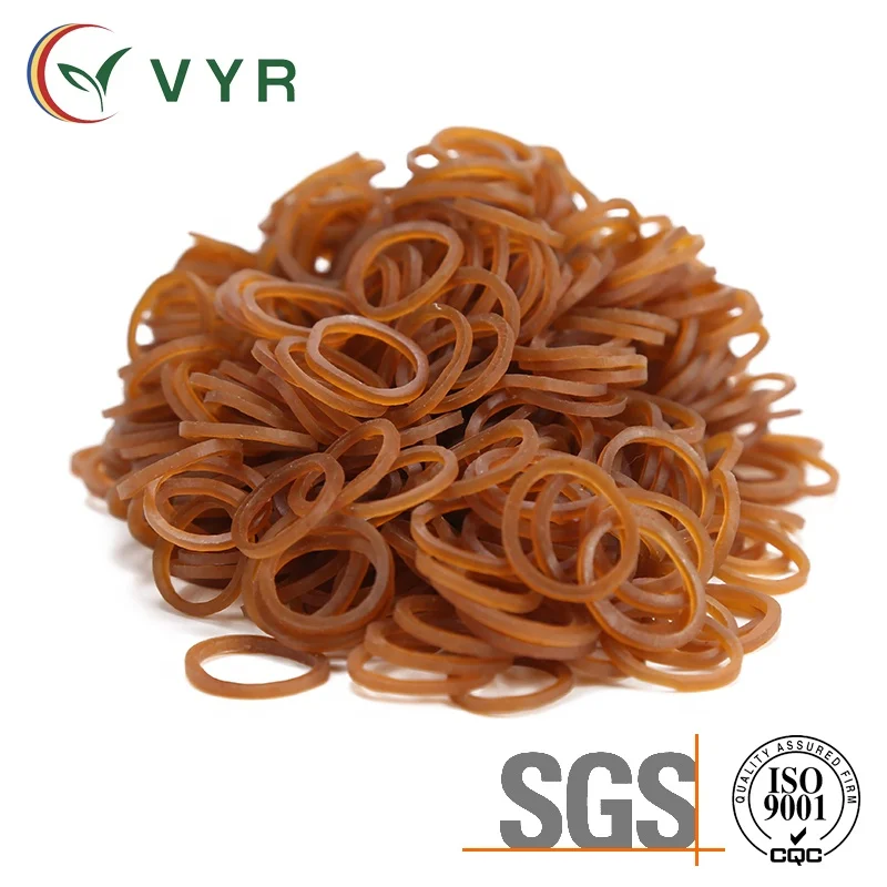 Китайский производитель, ремешок из Натурального Коричневого каучука для упаковки, Диаметр 0,6 дюйма