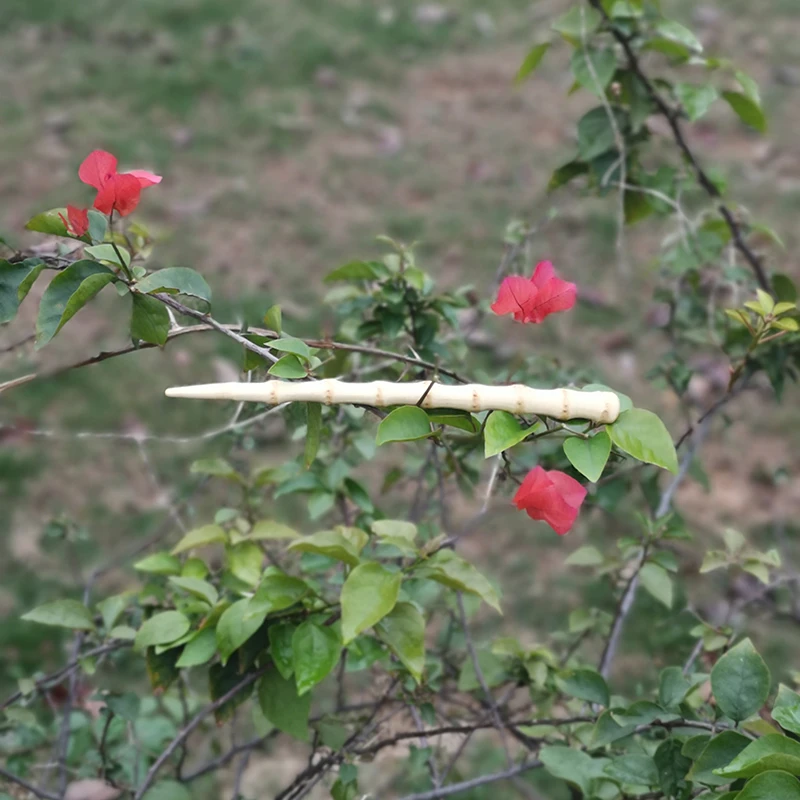 2020 New style creative vintage hair accessories ornament natural bamboo wood rattan bamboo root hairpin hair pin