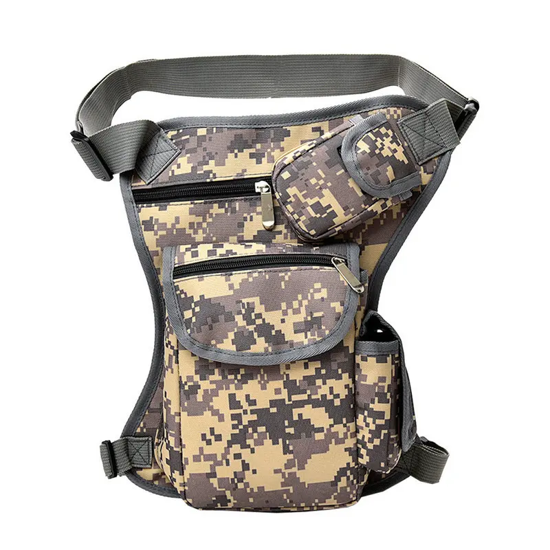 Women Waist Bag Gothic Fanny Packs Men Motorcycle Hip Leg Bag