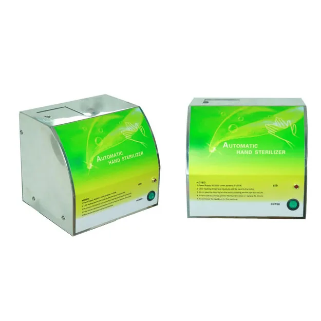 
Alcohol Gas Spray 304 Stainless Steel Infrared Sensor Automatic Hand Sterilizer 