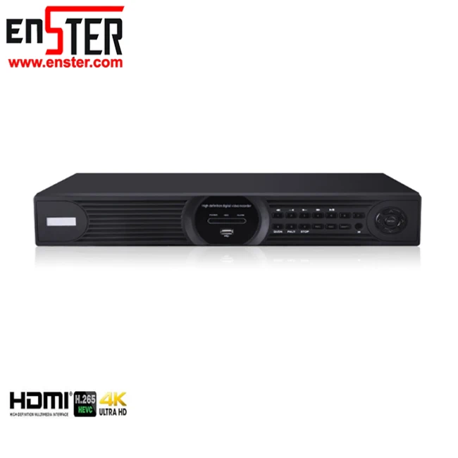2018 новые 32CH H.265 4 К 4HDD NVR для IP камеры