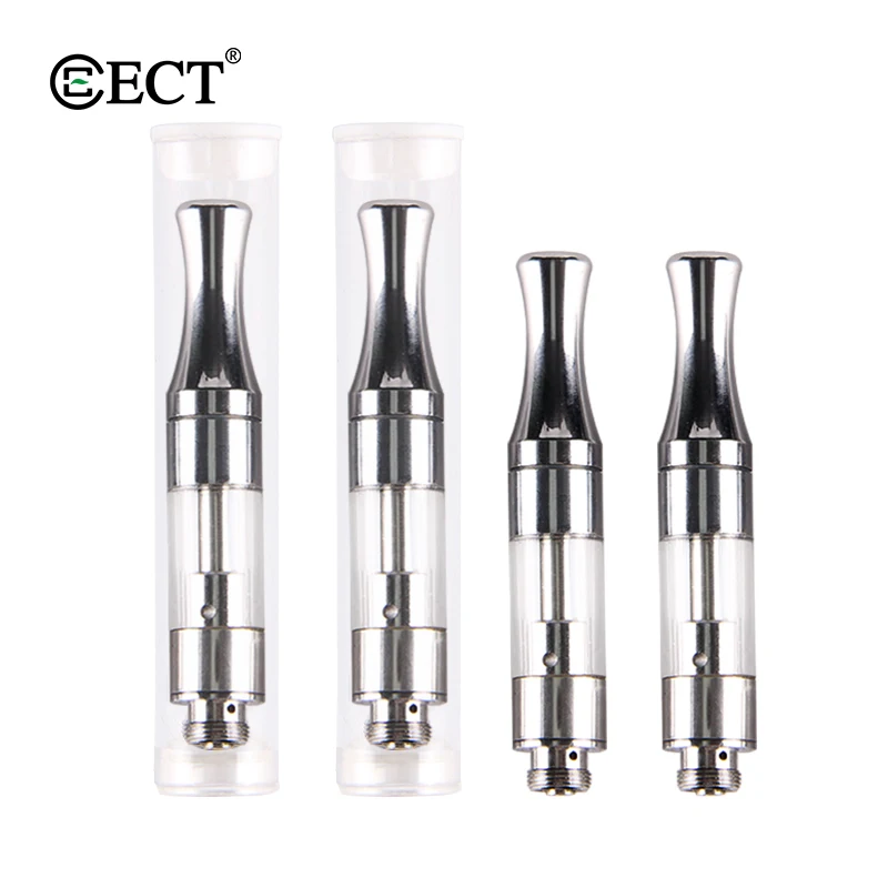 Low Price ECT Kenjoy B1 CBD vape oil Atomizer 0.5/1ml ceramic Coil glass Cartridge No Leak Tank for vape pen Battery Wholesale