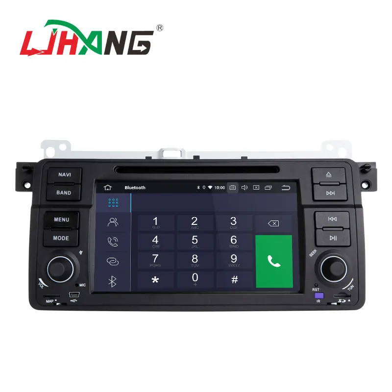 LJHANG PX30  Android 112 car audio gps navigation for BMW E46 M3 Rover318/320/325 radio dvd player video