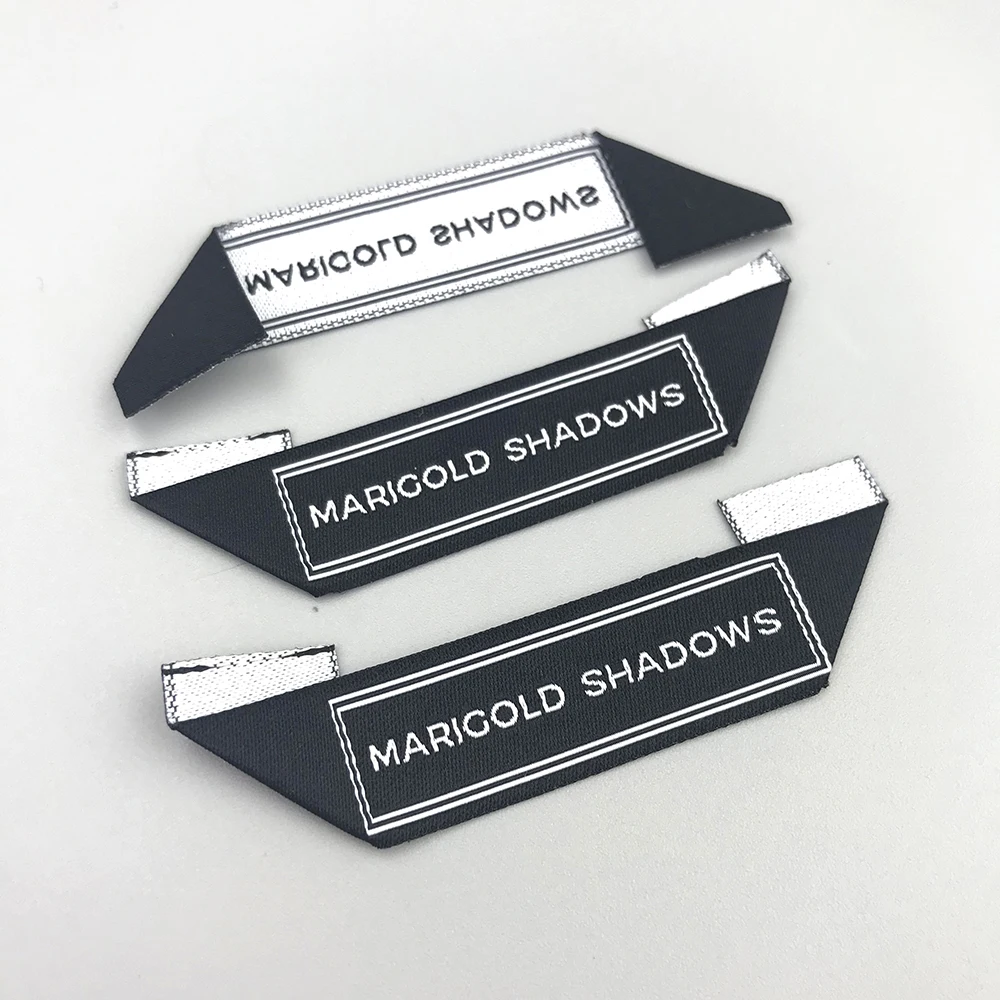 factory  Customized sewing labels Shirt garment label tag Woven Labels