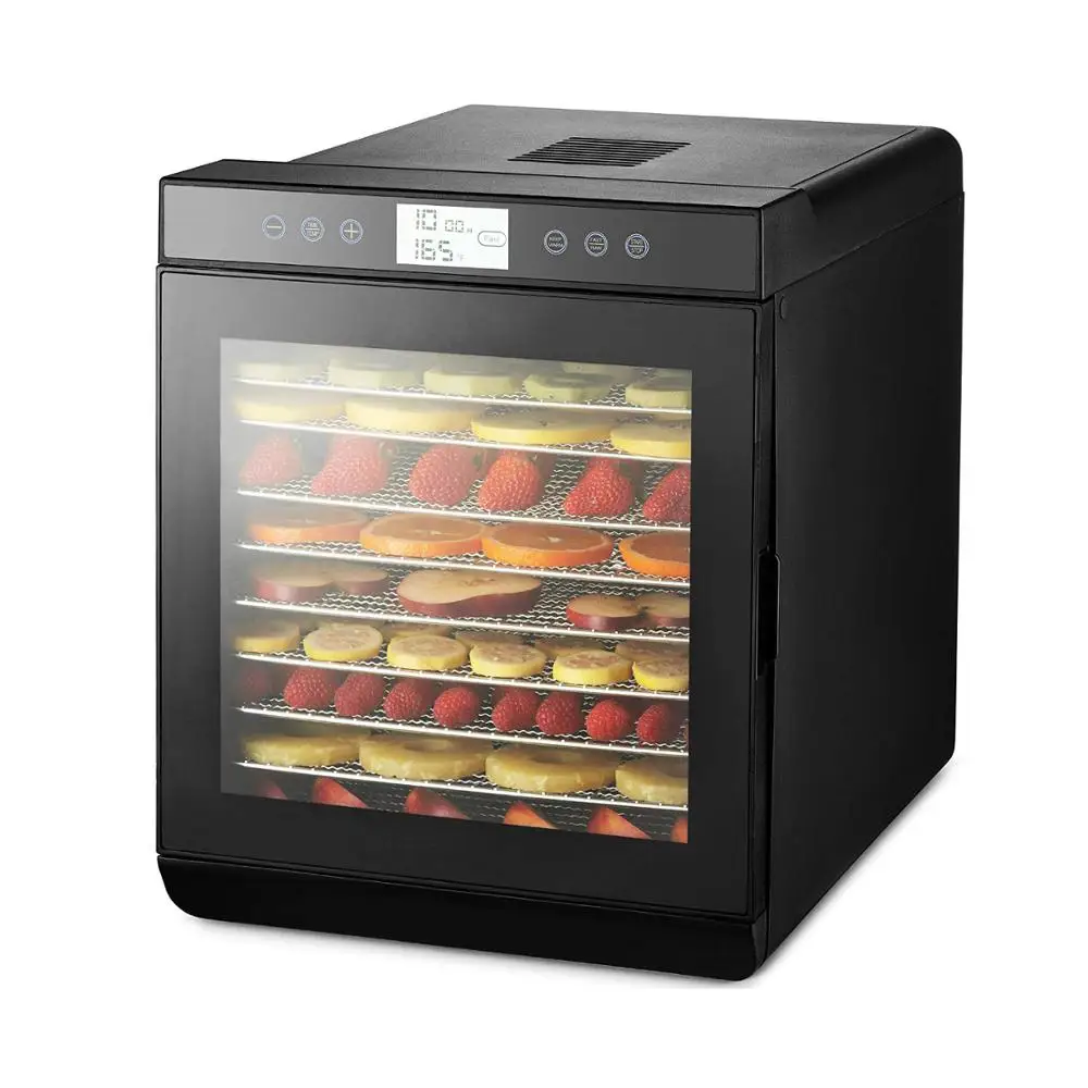 Professional Food Dehydrator Machine with 10 layers of Stainless Steel trays