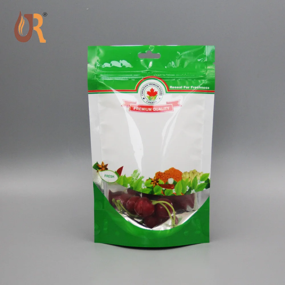 Plastic Printed Shaped Window Bag with Postal Lock/Euro Hang Hole