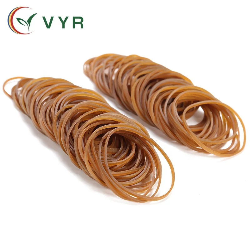 Factory direct wholesale multi-functional light brown elastic rubber band