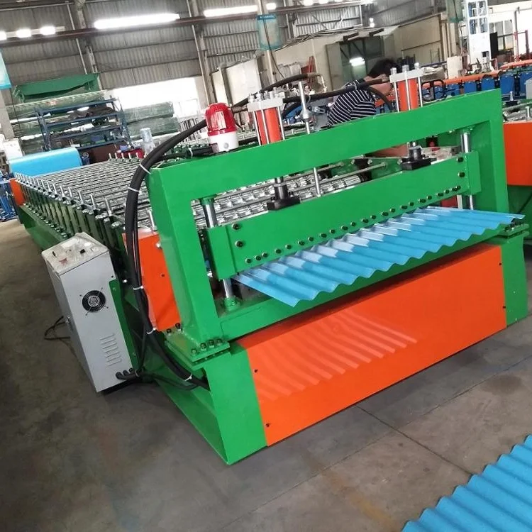 cheap price Corrugated Roofing Sheet Roll Forming Machine