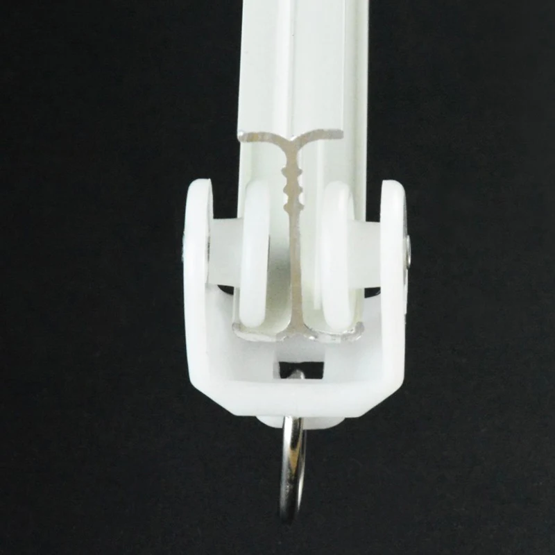 Mauritius Aluminum Profile Pvc Motor Curtain Rail Bracket Cover Holder Hook Hotel Curtain Track