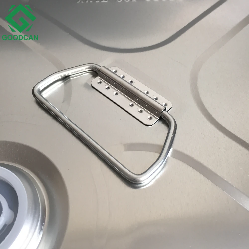 Low price wholesale custom high quality 20 liters metal oil drum tin can with lid