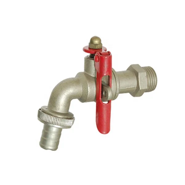 
Cheaper Lockable hose zinc-alloy bibcock garden water tap with key 