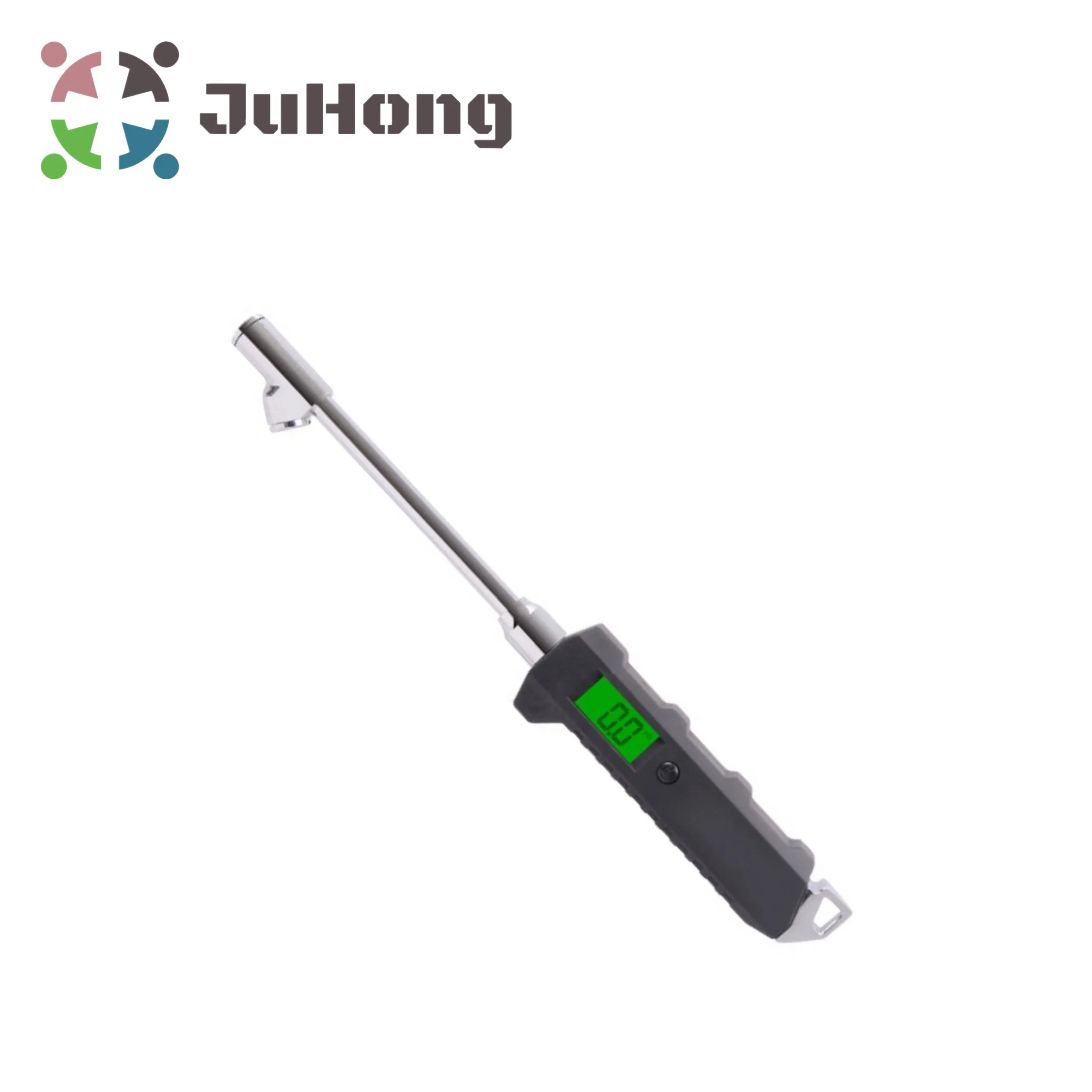 200 PSI Heavy Duty Dual Head Stainless Steel High-precision LCD Digital Tire Pressure Gauge