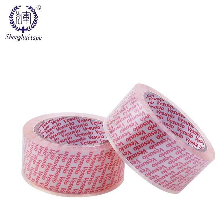 Super clear strapping bopp adhesive tape