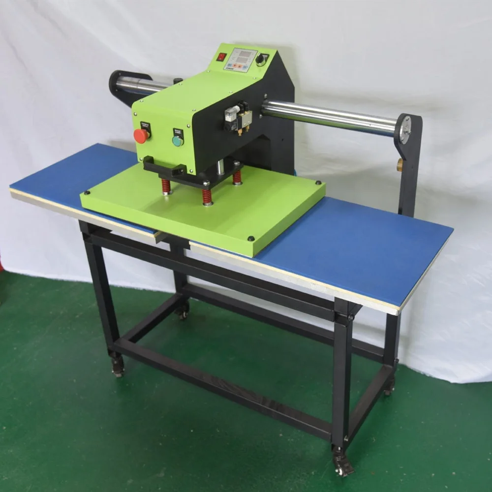 China Manufactory air double stations heat press machine  with size 30'x40'