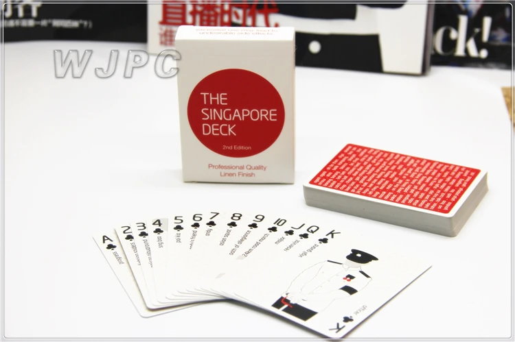 Индивидуальные сделать напечатанное качество двусторонняя Экологичные Кент игральные карты с пользовательские коробки