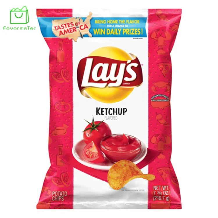 Eco friendly snack bag coconut chips packaging for potato chips