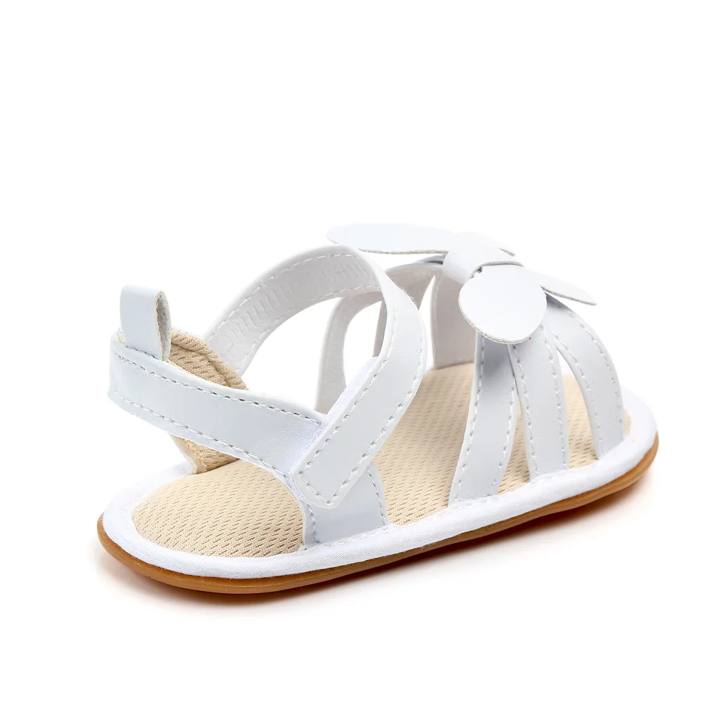 Лидер продаж, летняя красивая обувь с бантом для маленьких девочек, сандалии