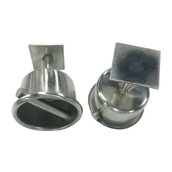 
Swimming lane rope embedded concrete wall cup anchor with stainless steel material 