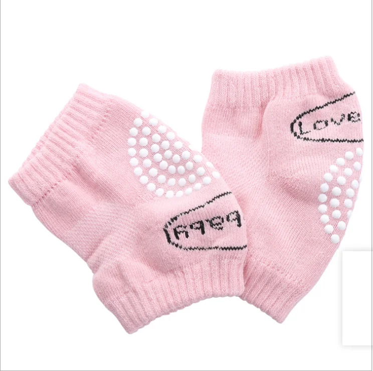 Comfortable Protector Toddler Baby Anti-Slip Soft Cotton Crawling Unisex Knee Pads