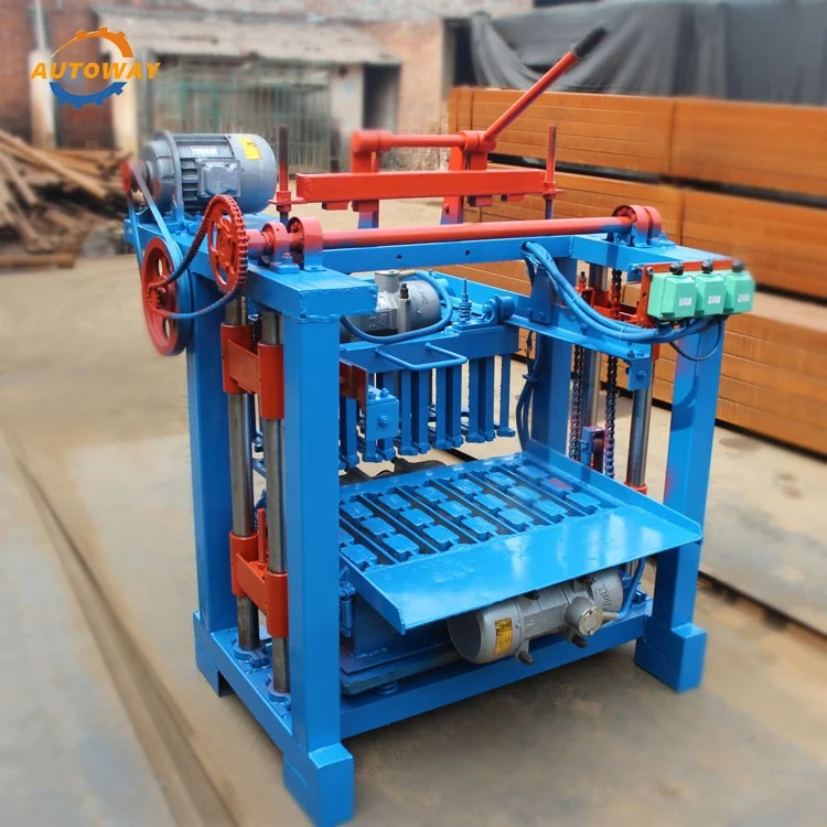 
High Quality and High Output Manual Interlock and Block Making Machine 