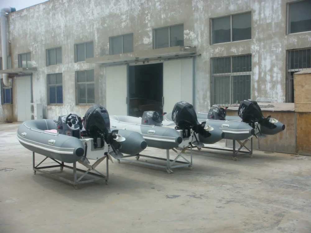 New design DSF fibreglass hull inflatable tube boat for sale