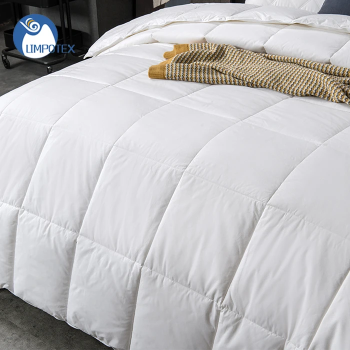 High quality 100% cotton fabric polyester filling heavy winter bed quilt duvet