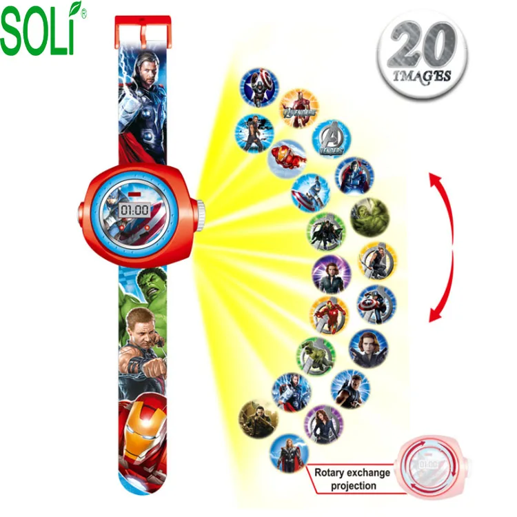 2021 hot sales Watch cartoon animation toy kindergarten boy kid watch