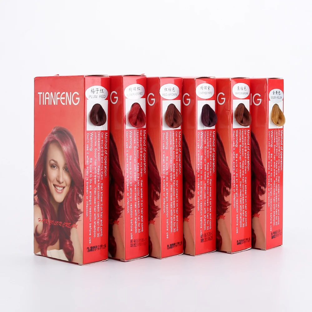 Bulk color imported china private label chemical non ammonia human hair dye