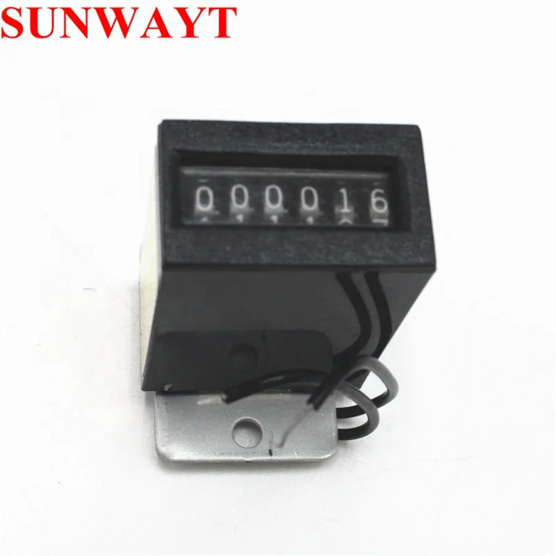 Arcade 6 digits 12V mechanical coin counter meter for arcade coin acceptore operated vending machines
