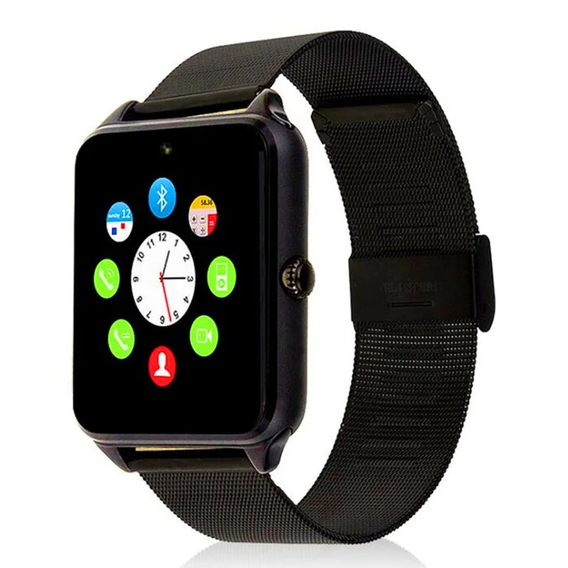 
Newly Z60 Smart Watch Men Women 2G Smartwatch Support SIM/TF Card Wristwatch For Apple Android Phone 