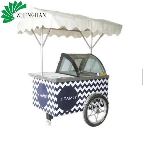new ice cream cart can be customized