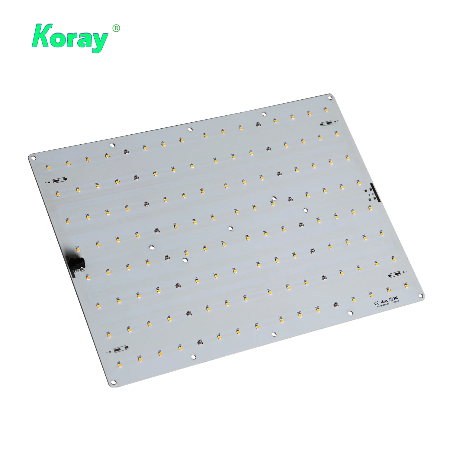 Koray indoor aluminum led grow light lamp power supply samsungs lm301b/lm301h for plant growth with 128pcs chips