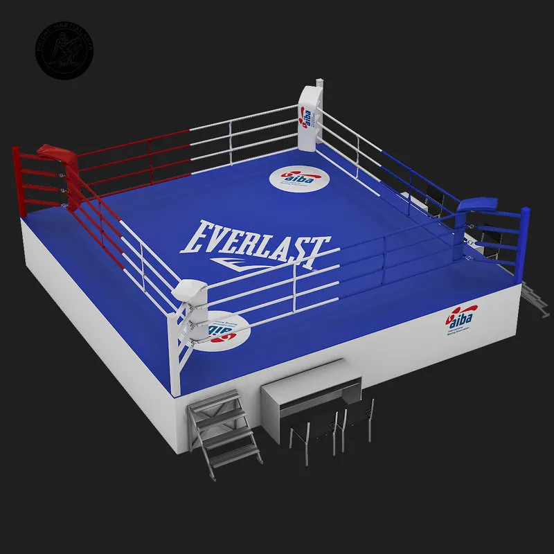  Factory Sale used rope floor mounted boxing ring With Strong