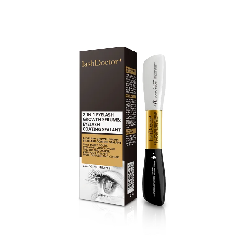 
Wholesale Popular individual eyelashes waterproof Mascara Eyelash Growth Serum & lash coating sealant private label 