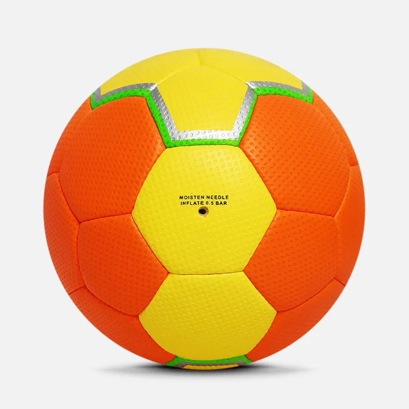 Premium Texured Surface Hybrid PU Leather Custom Logo Size 1 2 3 Indoor Handball Ball For Competition