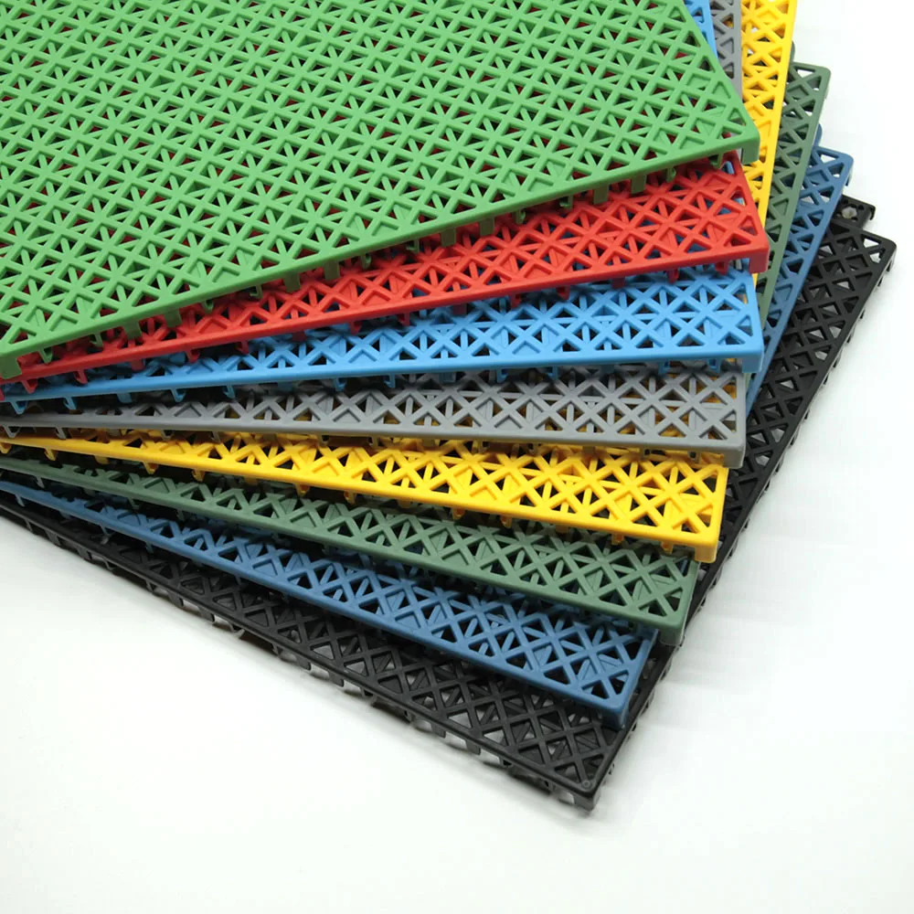 Multi sport court flooring material