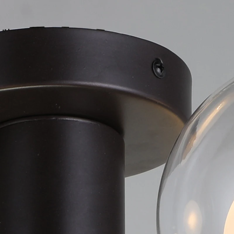 Contemporary Glass Globe Shade Modern Bedroom Dining Room Kitchen Pendant Ceiling Light