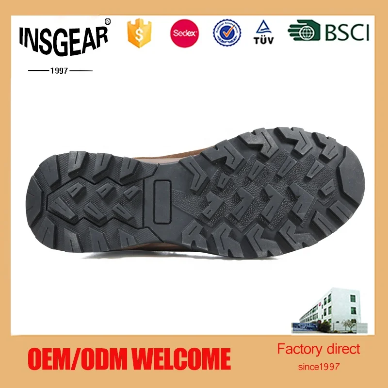 InsG Durable Waterproof Outdoor Hiking Boots High Top Trekking And Walking Shoes