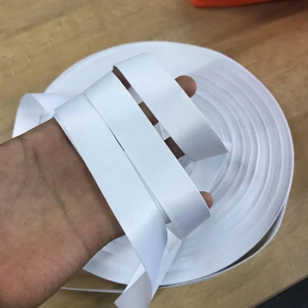 Heat transfer print lanyard raw material sublimation 100% polyester lanyard roll