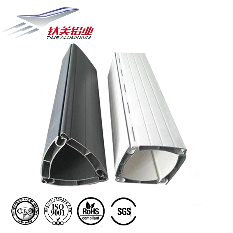 Powder coating aluminium roller shutter slat high quality rolling shutter profile for roll up door
