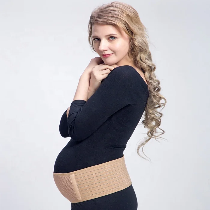 
Maternity Support Belt Pregnant with Pure Cotton Cloth Inside of the Belly Part 