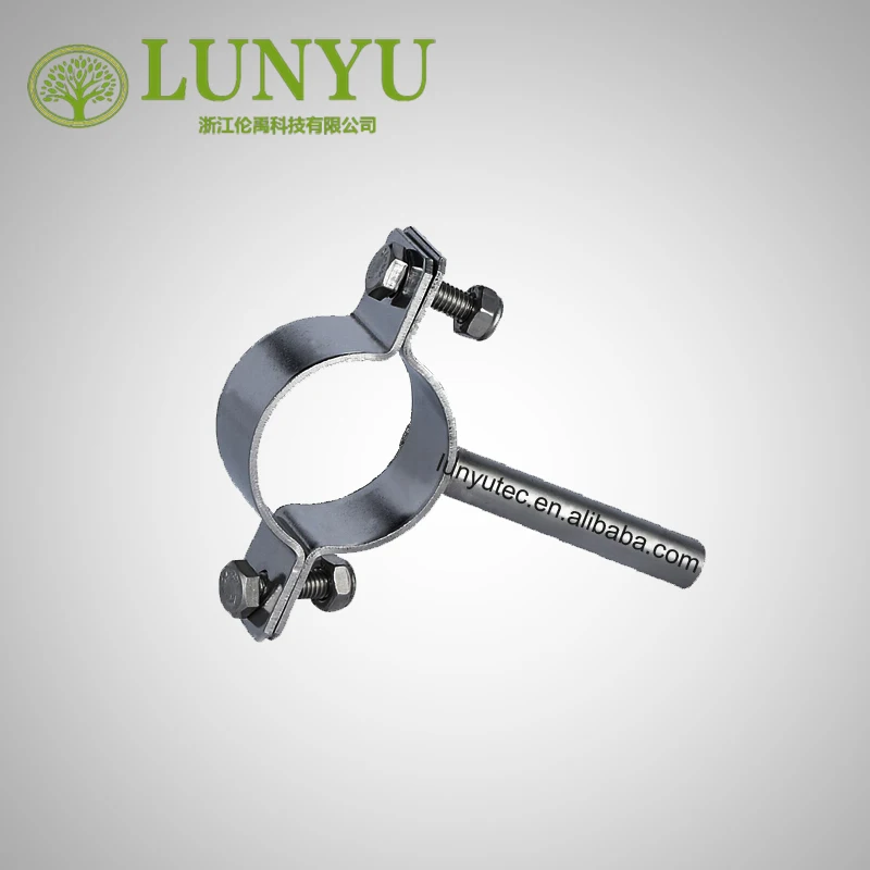
Stainless Steel Round Pipe Hanger With Round Rod 