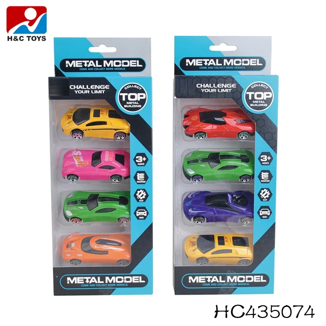 Cheap baby toys metal diecast police mini car toy set with helicopter toys